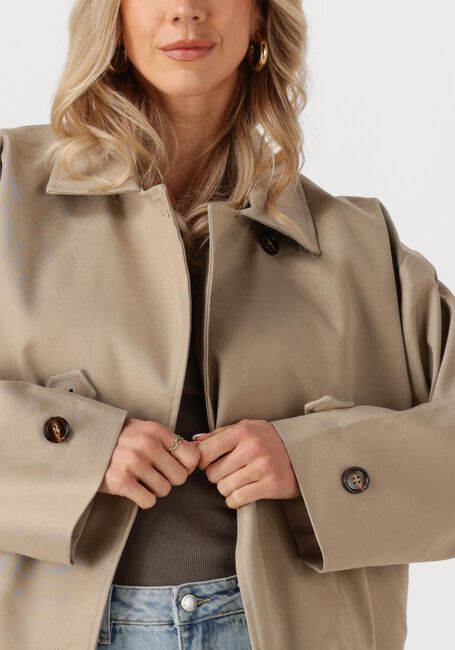 Beige NEO NOIR Trenchcoats AMBIKA JACKET - large
