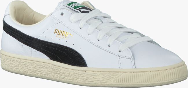 Witte PUMA Sneakers BASKET CLASSIC B&W - large