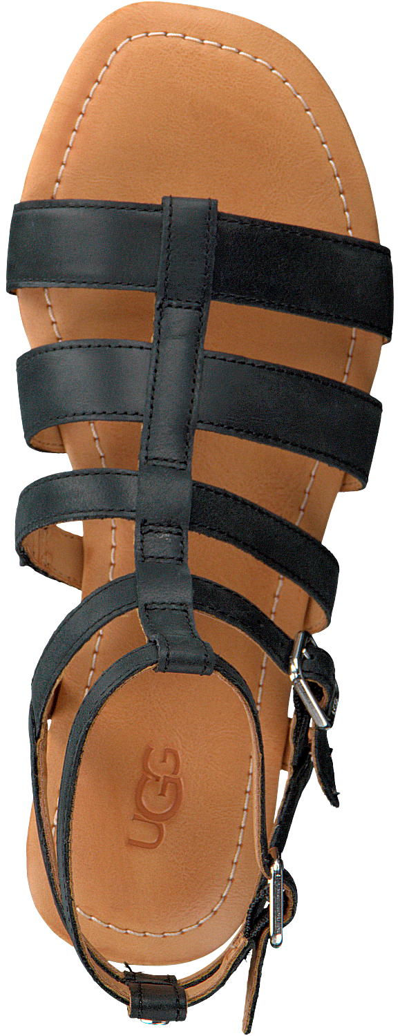 Zwarte UGG Sandalen MAHALLA | Omoda