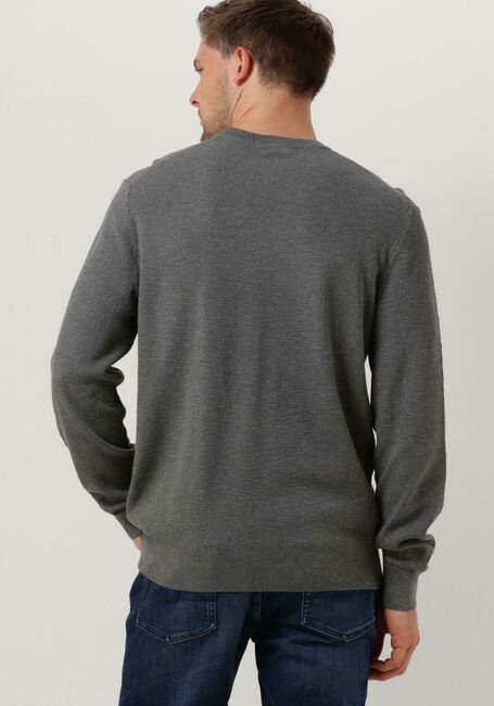Grijze PROFUOMO Trui PULLOVER CREW NECK - large