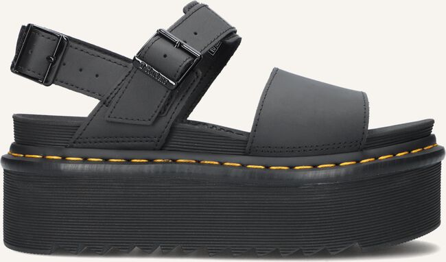 Zwarte DR MARTENS Platte sandalen VOSS QUAD Zwarte DR MARTENS Platte sandalen VOSS QUAD - large