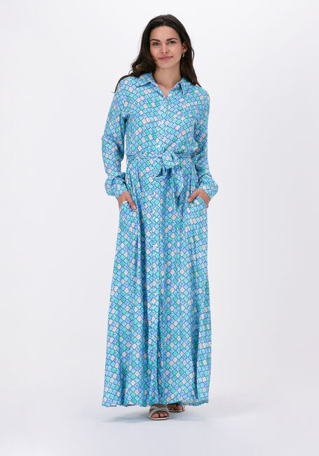 Blauwe EST'SEVEN Maxi jurk EST’MAXI DRESS - large