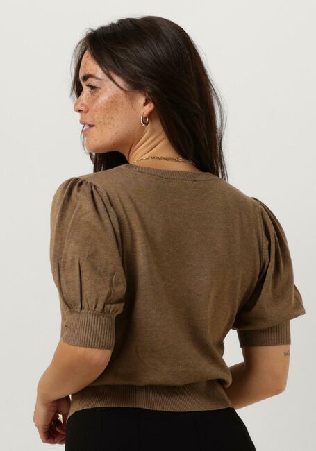 Taupe MINUS Top LIVA KNIT TEE - large