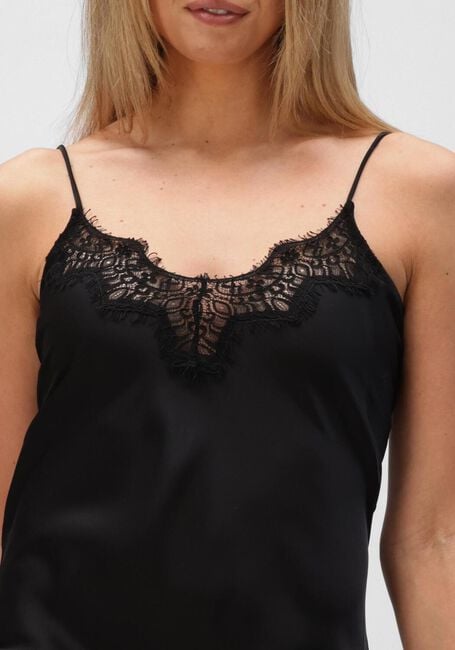 Zwarte HAUTE L'AMITI&Eacute; Jurken NAOMI ASYM LINGERIE DRESS - large