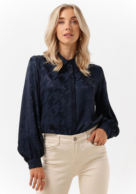 Donkerblauwe MOS MOSH Blouses TAN ALIA SHIRT - large