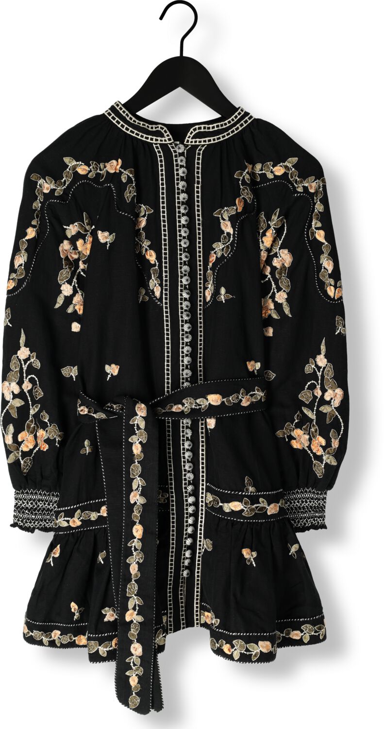 SCARLETT POPPIES Dames Jurken Fiucci Short Dress Zwart