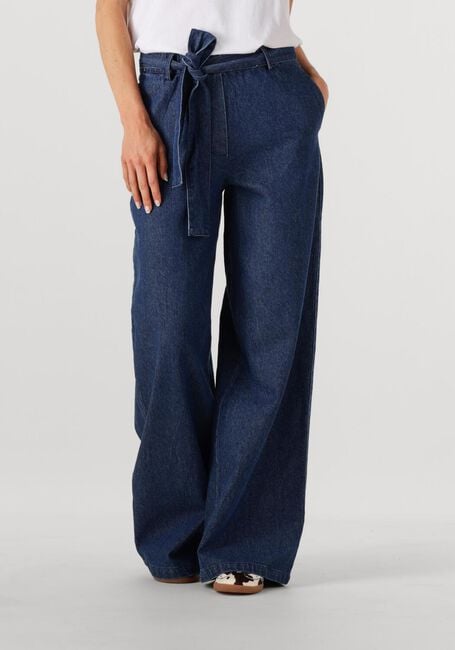 Blauwe MODSTRÖM Wide jeans POSSYMD PANTS - large