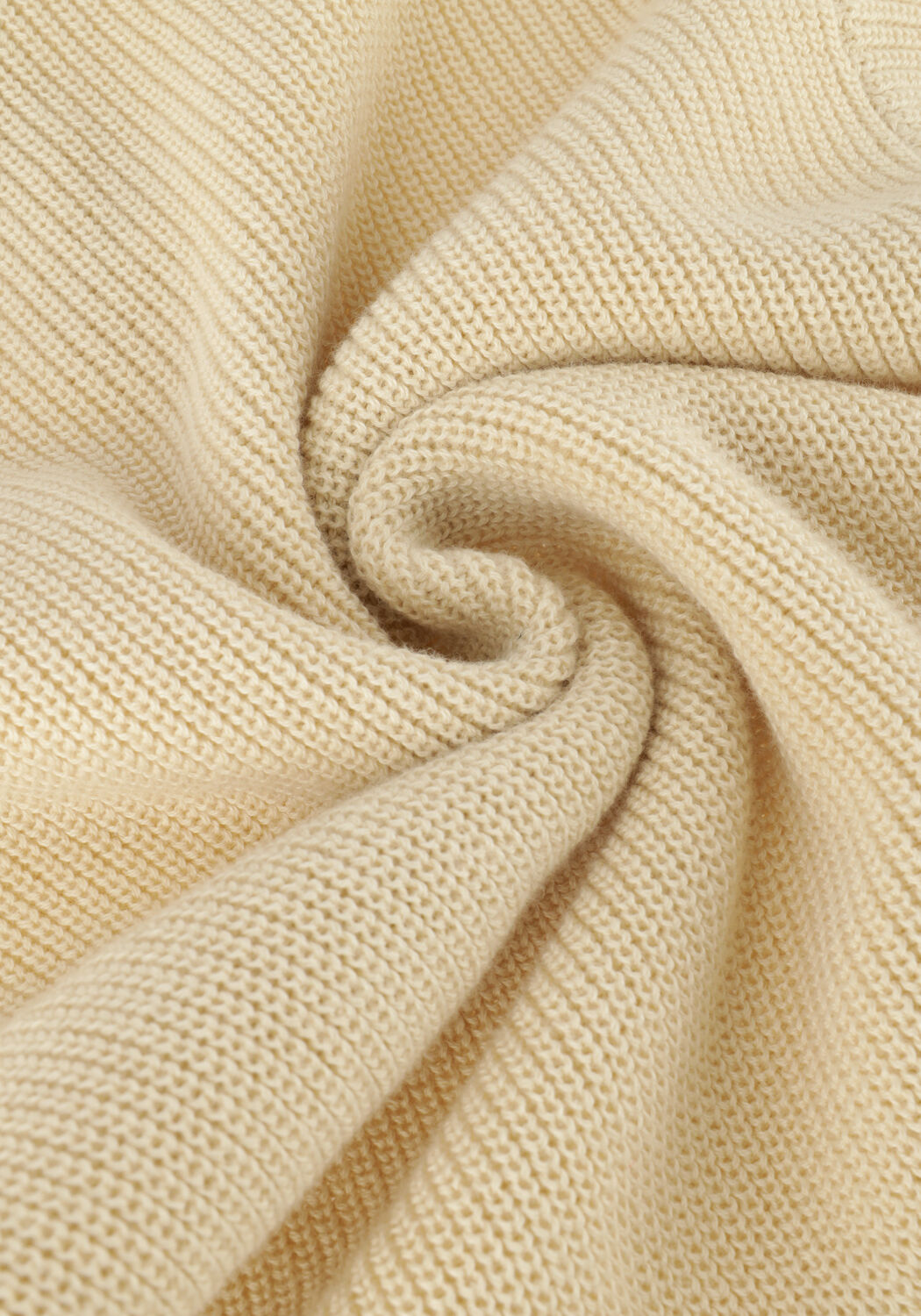 Zand BAJE STUDIO Mini jurk DRESS KNITTED WOVEN SAND - large