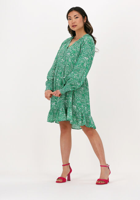 Groene MOLIIN Mini jurk LILIAN - large