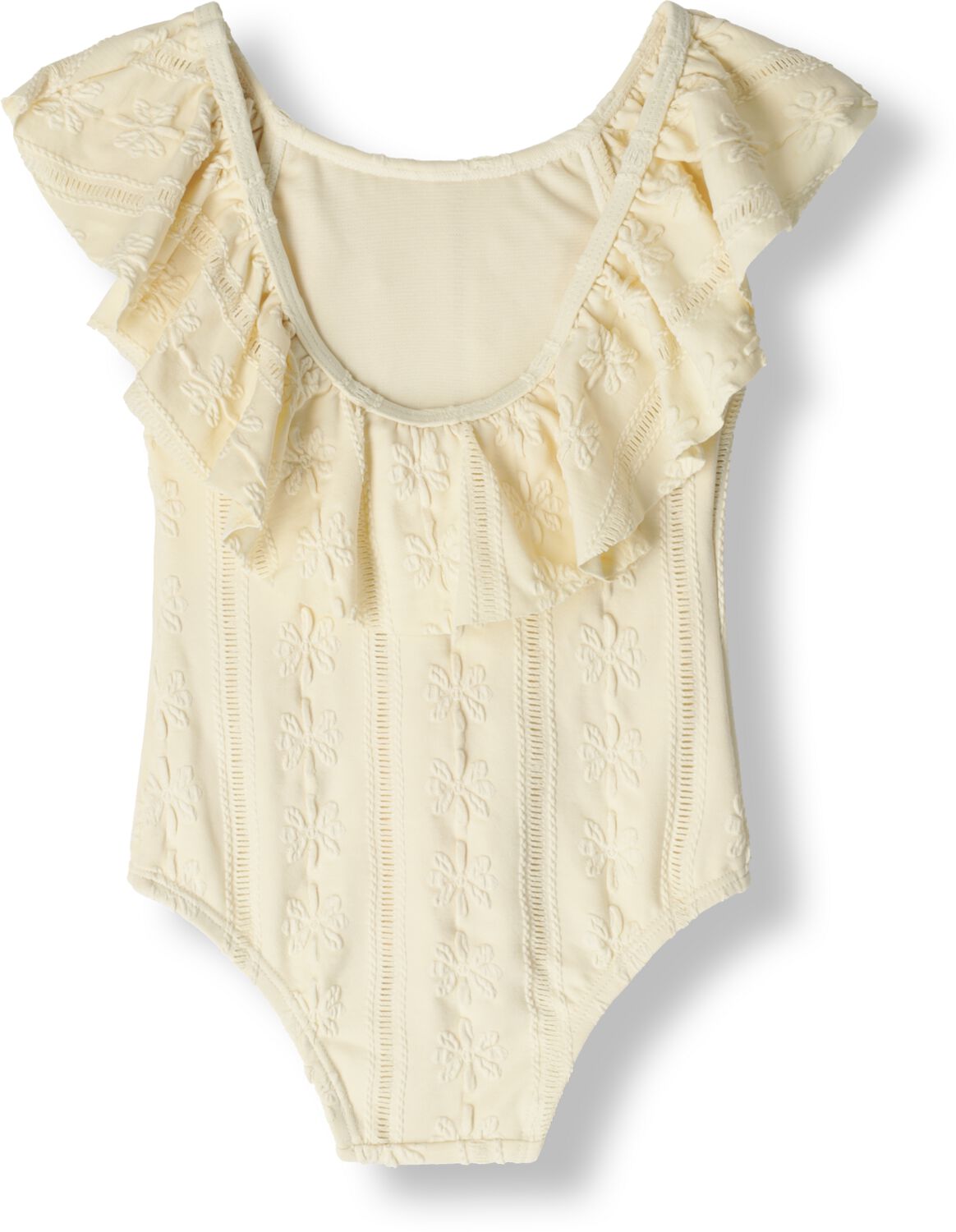 SALTED STORIES Meisjes Zwemkleding Anglaise Swimsuit Creme
