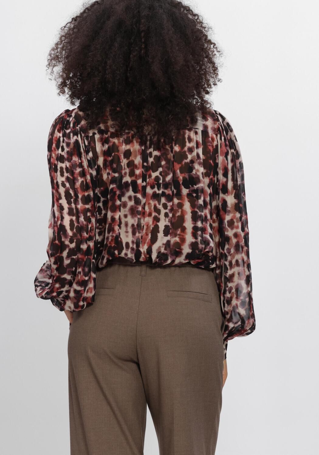 Multi SUMMUM Blouses TOP ALL OVER PRINT - large