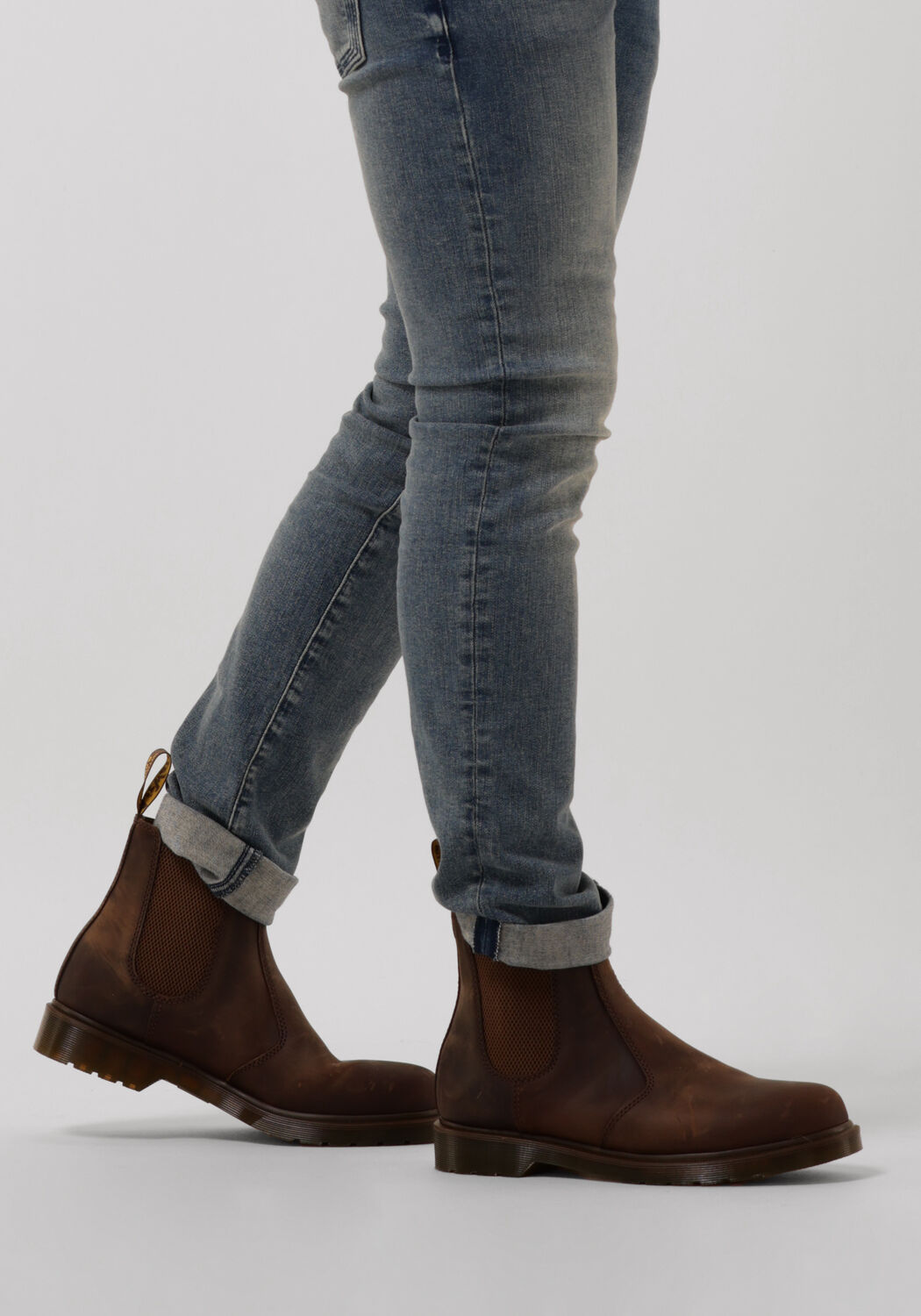 Bruine DR MARTENS Chelsea boots 2976 YS M - large