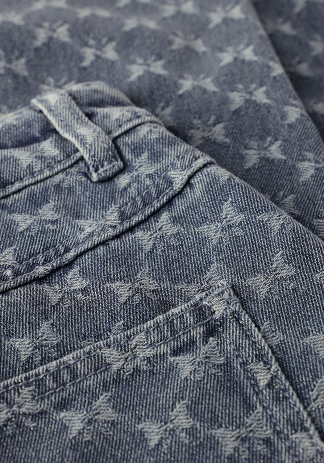 Blauwe MINUS Straight leg jeans MSSIENNE HIGH WAIST PANT - large