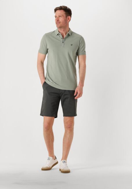 Olijf CAST IRON Broeken RISER SHORTS COMFORT STRETCH - large
