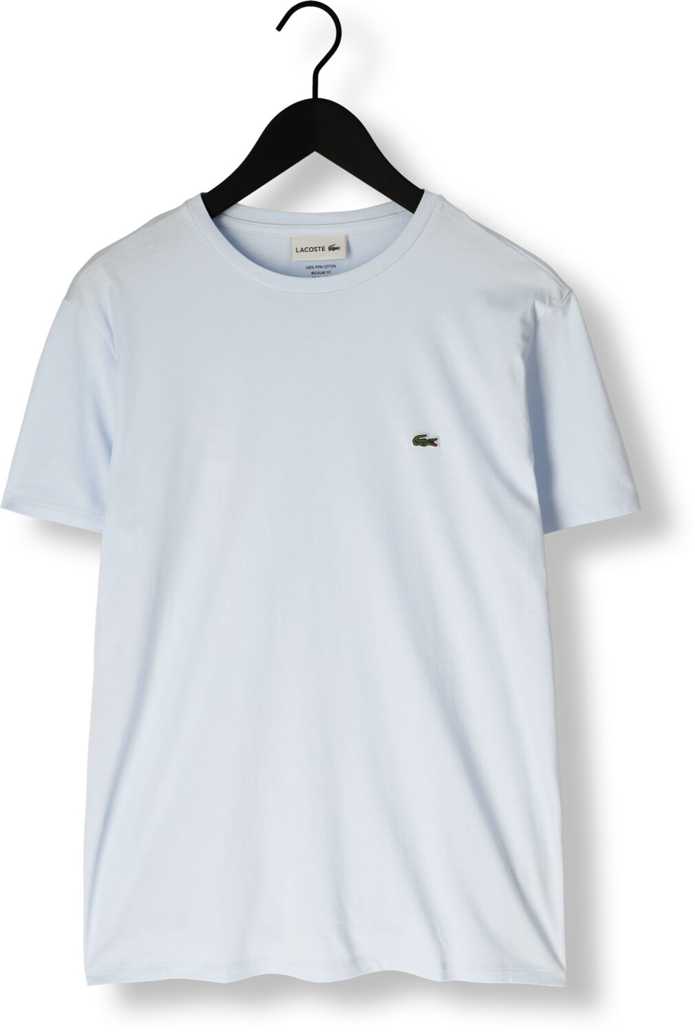LACOSTE Heren Polo's & T-shirts 1tht1 Mens Tee-shirt 12 Lichtblauw