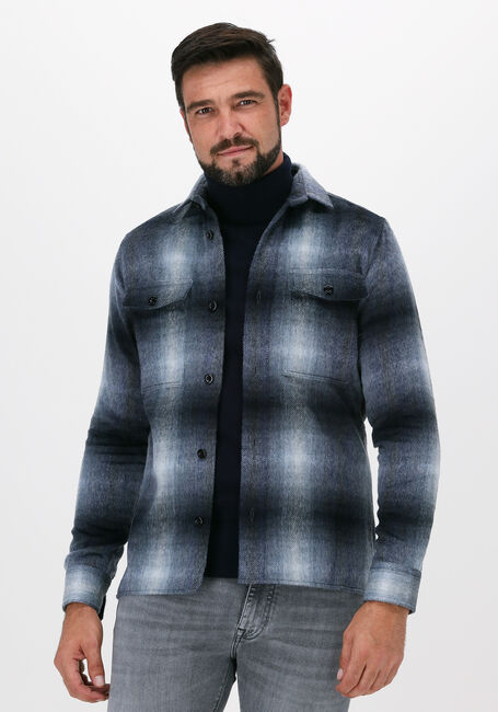 Grijze GENTI Overshirt S4122-1320 - large