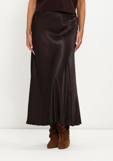 Bruine MSCH COPENHAGEN Maxirok MSCHNICOLETTE ULLAS SKIRT - large
