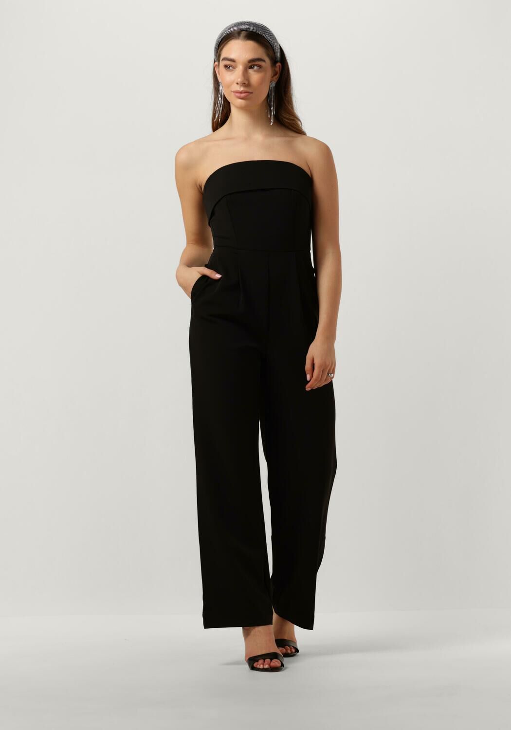 SELECTED FEMME Dames Jumpsuits Slfvinelle Strap Jumpsuit B Zwart