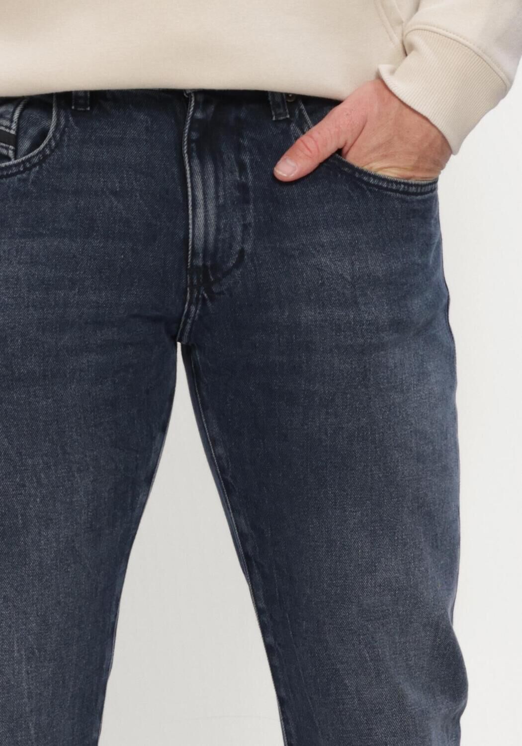 Donkerblauwe DIESEL Straight leg jeans 2019 D-STRUKT - large