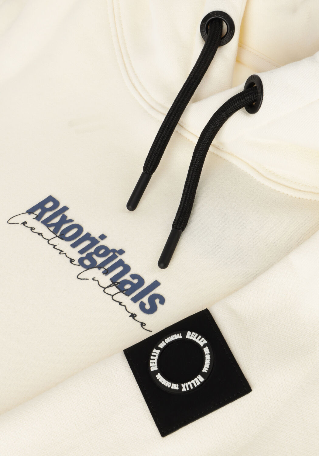 Creme RELLIX Truien/vesten HOODED RELLIX BRUSHED - large