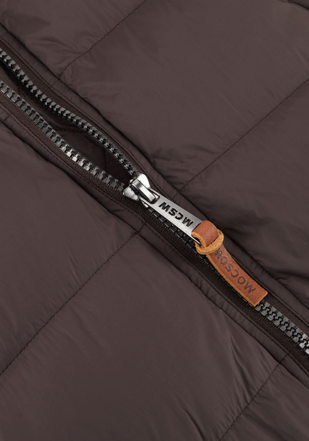 Taupe MOSCOW Gewatteerde jas 12-08 BRANDY LONG - large