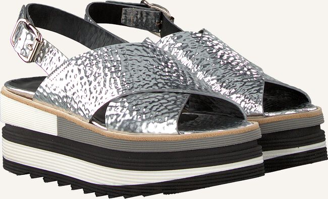 Zilveren LAURA BELLARIVA Platte sandalen 3266 Zilveren LAURA BELLARIVA Platte sandalen 3266 - large