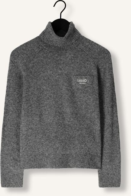 Grijze LIU JO Coltrui 3.0 MAGLIA CHIUSA M/L Grijze LIU JO Coltrui 3.0 MAGLIA CHIUSA M/L - large