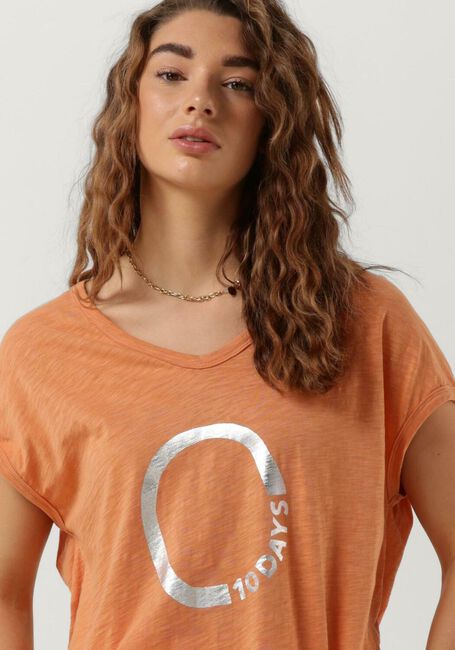 Oranje 10DAYS T-shirt SHORTSLEEVE TEE CIRCLE - large
