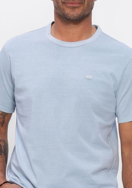 Lichtblauwe LEVI'S T-shirt ORIGINAL TEE GARMENT DYE - large