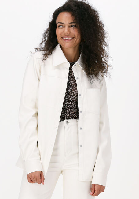 afbreken Vrijgevig elegant Ecru NA-KD Blouse PU SHIRT | Omoda