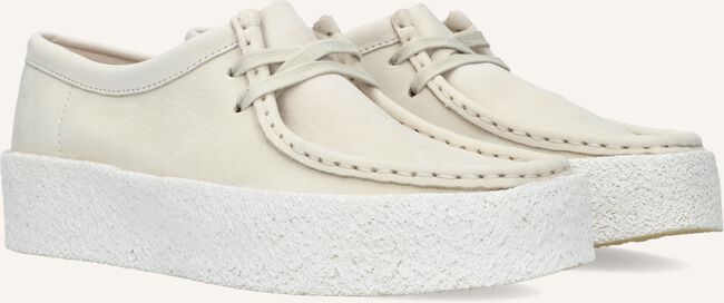 Witte CLARKS ORIGINALS Lage sneakers WALLABEE CUP DAMES Witte CLARKS ORIGINALS Lage sneakers WALLABEE CUP DAMES - large