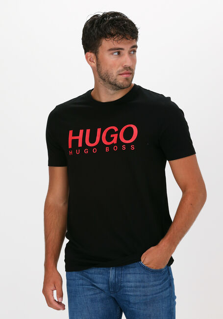 Zwarte HUGO T-shirt DOLIVE 10182493 01 - large