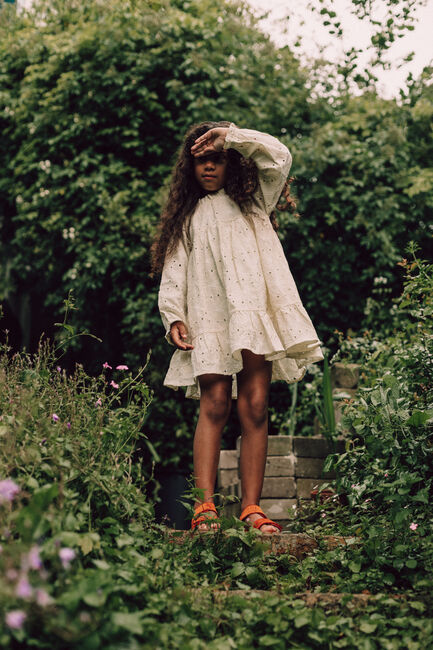 Gele BAJE STUDIO Mini jurk VALENCA - large