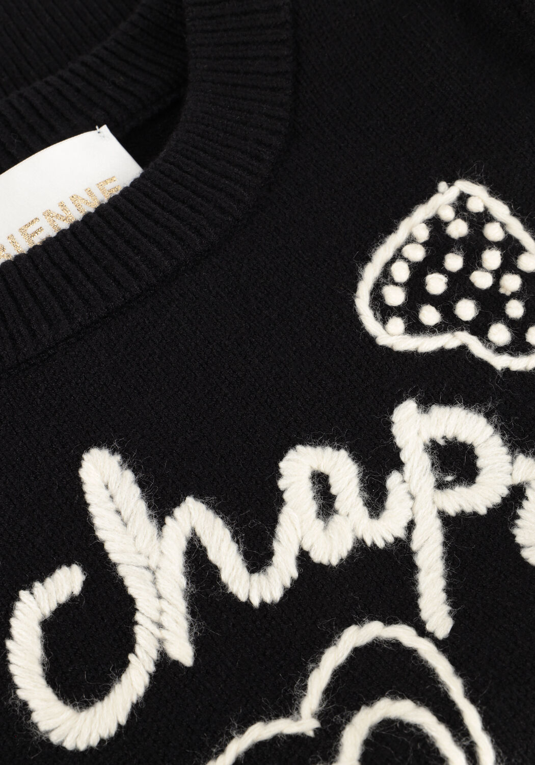 Zwarte FABIENNE CHAPOT Trui VESPER PULLOVER - large