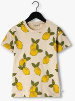 Gebroken wit CARLIJNQ T-shirt LEMON - CREWNECK T-SHIRT - medium