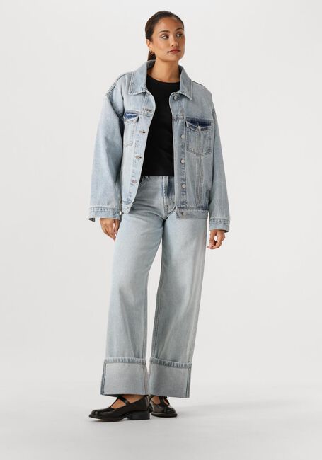 Zwarte WITHBLACK Top WBLLULLU SS TEE - large