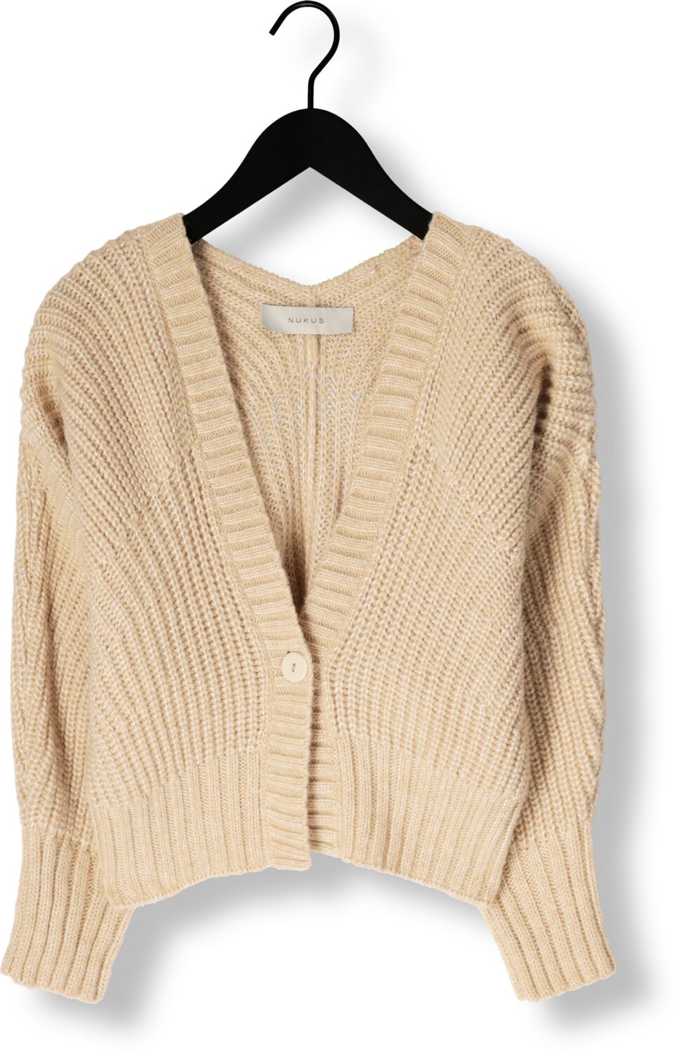 NUKUS Dames Truien & Vesten Jolijn Cardigan Beige