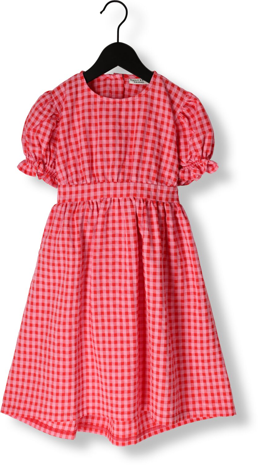 DAILY BRAT Meisjes Jurken Silly Checked Dress Rood