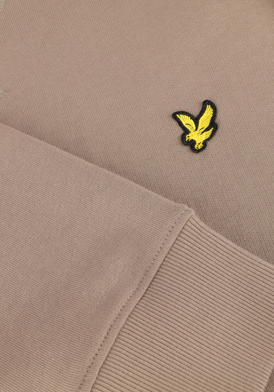 Taupe LYLE & SCOTT Trui CREW NECK - large