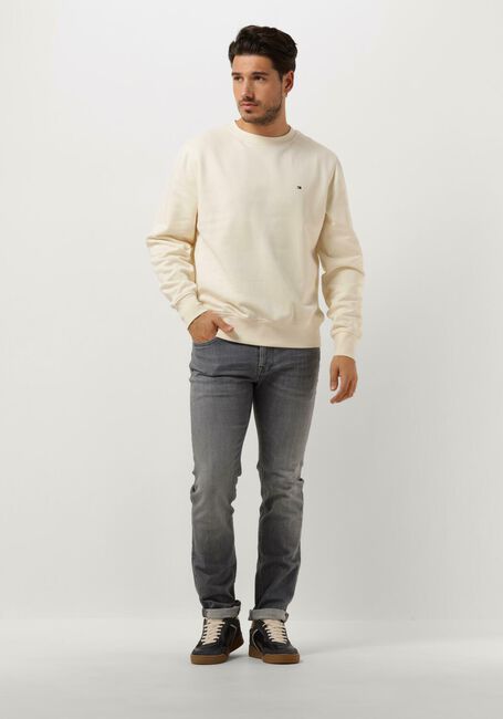 Gebroken wit TOMMY HILFIGER Sweater FLAG LOGO SWEATSHIRT Gebroken wit TOMMY HILFIGER Sweater FLAG LOGO SWEATSHIRT - large