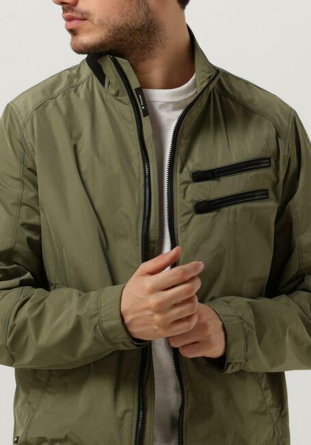 Olijf VANGUARD Jack SHORT JACKET FLIGHTER WHEELSTER - large