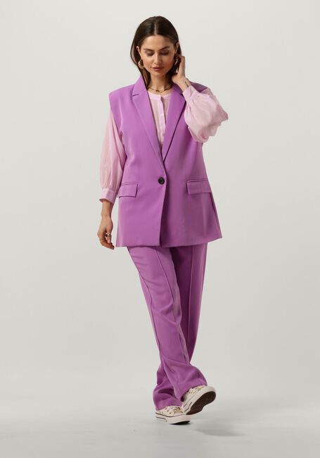 Paarse YDENCE Blazer GILET LIMA - large