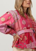 Roze SISSEL EDELBO Kimono AURORA EMBROIDERY PATCHWORK JACKET