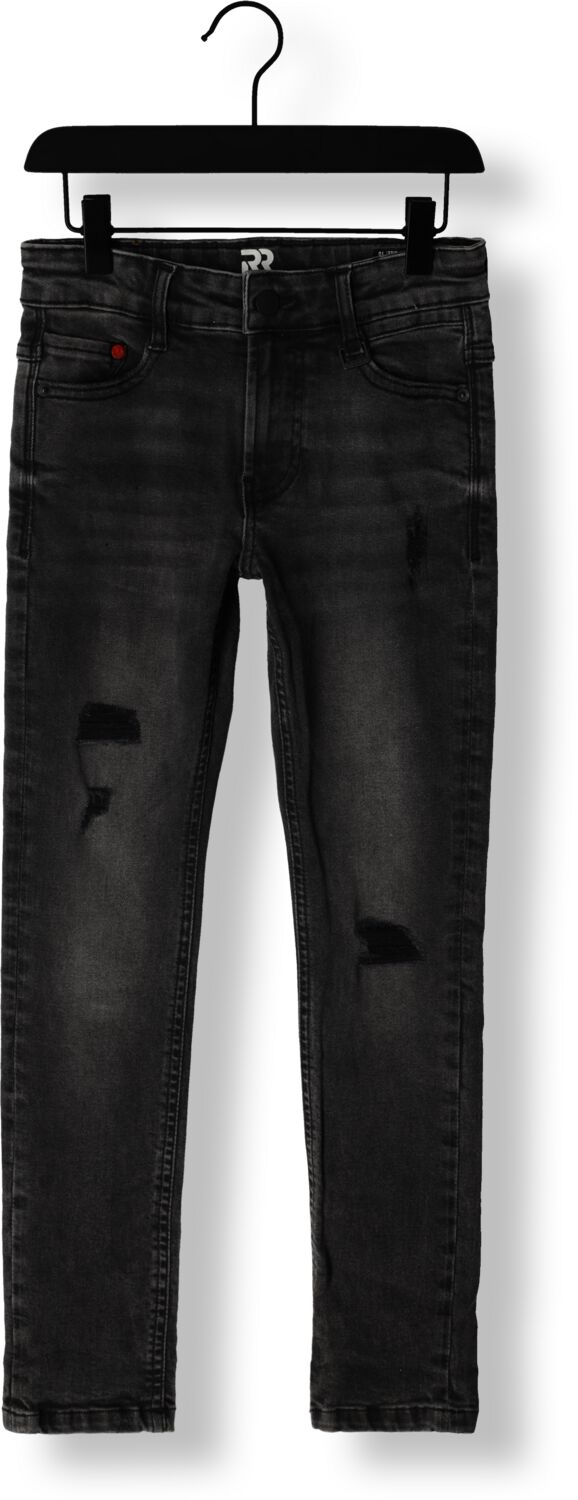 Retour Denim skinny fit jeans Tobias grey distressed Grijs Jongens Stretchdenim 134