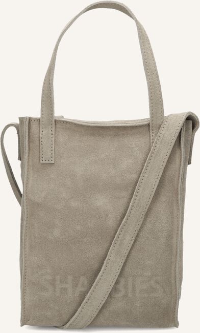 Taupe SHABBIES Schoudertas 0235 SHOPPINGBAG  S Taupe SHABBIES Schoudertas 0235 SHOPPINGBAG  S - large