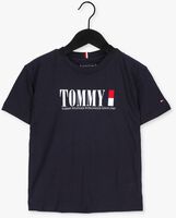 Blauwe TOMMY HILFIGER T-shirt TOMMY GRAPHIC TEE S/S - medium