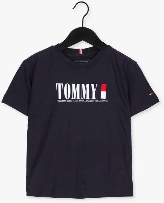 Blauwe TOMMY HILFIGER T-shirt TOMMY GRAPHIC TEE S/S - large