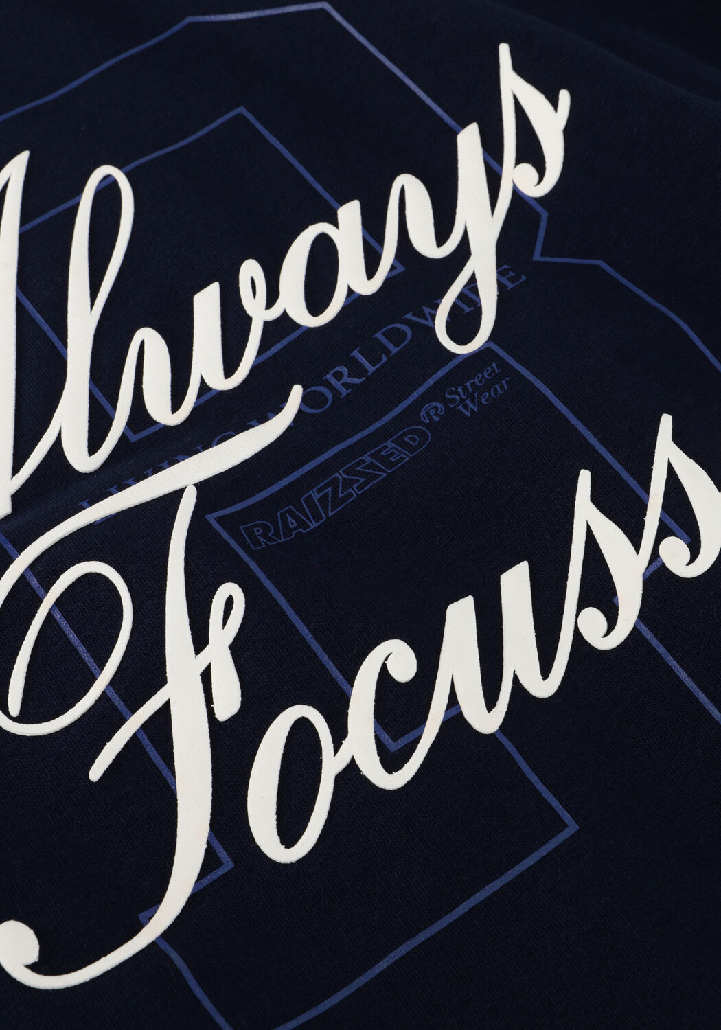 Donkerblauwe RAIZZED Sweater NOCUSSED - large