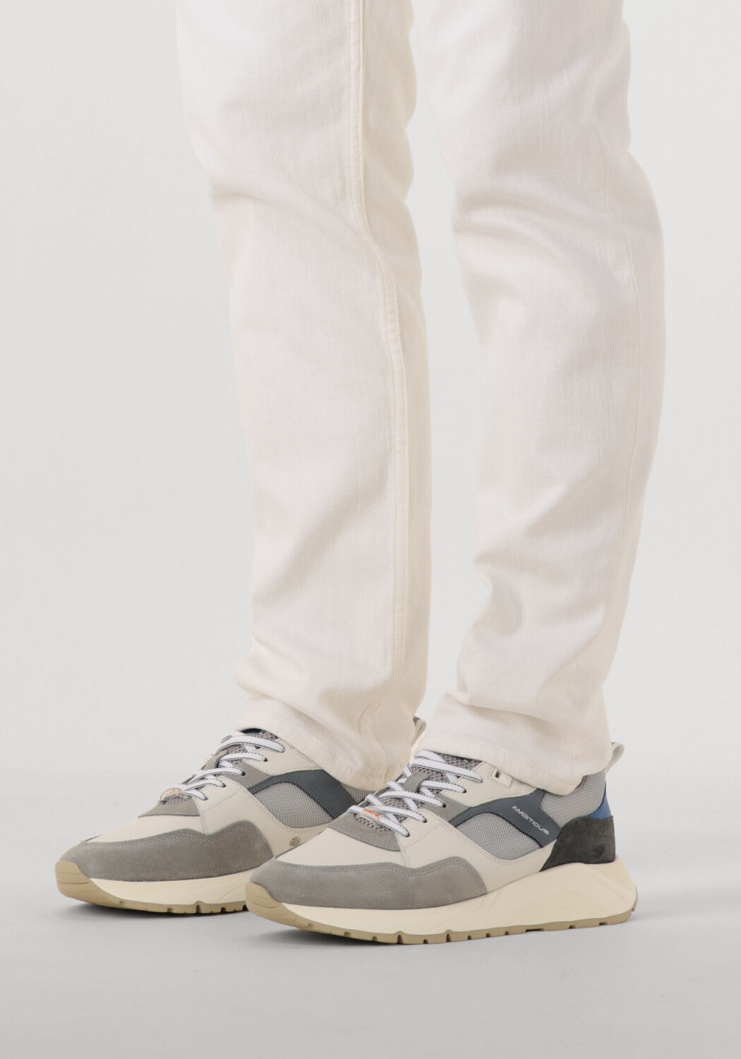 Grijze AMBITIOUS Lage sneakers STRIDER - large