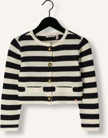 Witte NONO Vest AIKO STRIPED CARDIGAN Witte NONO Vest AIKO STRIPED CARDIGAN - medium